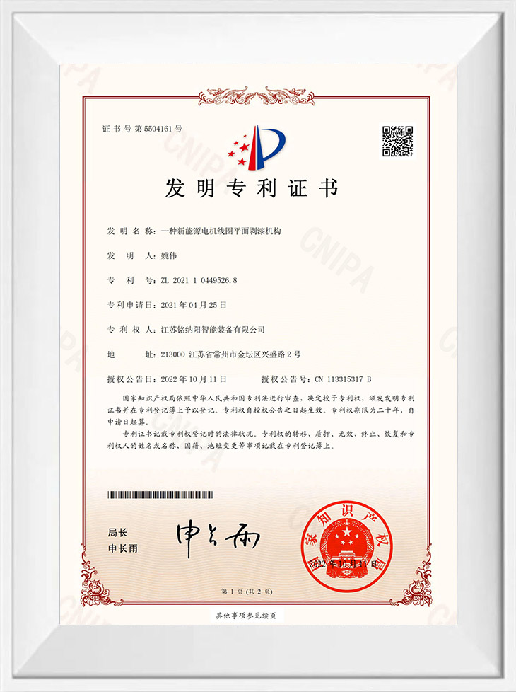 certificate about 